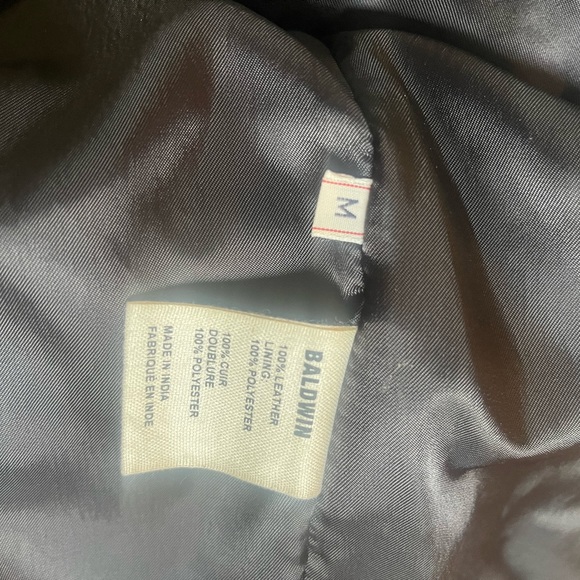Baldwin leather jackets! Size medium and large - Picture 3 of 9